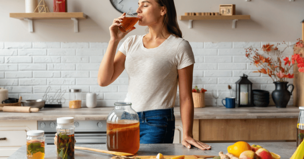 is kombucha good for yeast infections